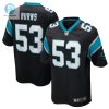 Mens Carolina Panthers Brian Burns Nike Black Game Jersey stylepulseusa 1