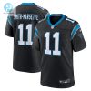 Mens Carolina Panthers Ihmir Smithmarsette Nike Black Team Game Jersey stylepulseusa 1