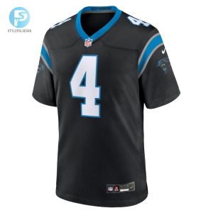 Mens Carolina Panthers Eddy Pineiro Nike Black Team Game Jersey stylepulseusa 1 1