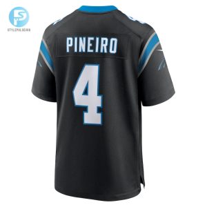 Mens Carolina Panthers Eddy Pineiro Nike Black Team Game Jersey stylepulseusa 1 2