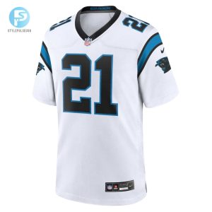 Mens Carolina Panthers Jeremy Chinn Nike White Game Jersey stylepulseusa 1 4