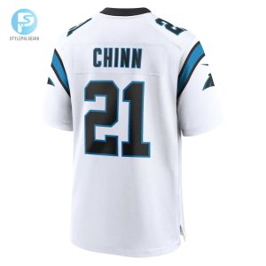 Mens Carolina Panthers Jeremy Chinn Nike White Game Jersey stylepulseusa 1 5