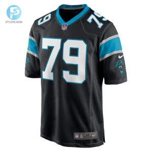 Mens Carolina Panthers Ikem Ekwonu Nike Black Player Game Jersey stylepulseusa 1 1