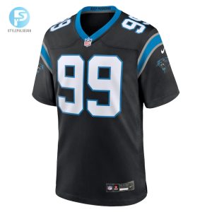 Mens Carolina Panthers Shy Tuttle Nike Black Game Player Jersey stylepulseusa 1 1