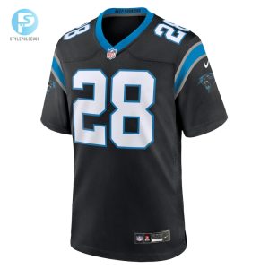 Mens Carolina Panthers Tarik Cohen Nike Black Game Jersey stylepulseusa 1 1