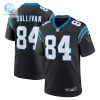 Mens Carolina Panthers Stephen Sullivan Nike Black Team Game Jersey stylepulseusa 1