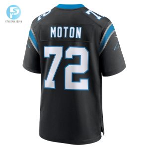 Mens Carolina Panthers Taylor Moton Nike Black Team Game Jersey stylepulseusa 1 2