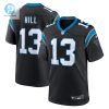 Mens Carolina Panthers Troy Hill Nike Black Team Game Jersey stylepulseusa 1