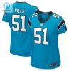 Womens Carolina Panthers Sam Mills Nike Blue Retired Player Jersey stylepulseusa 1