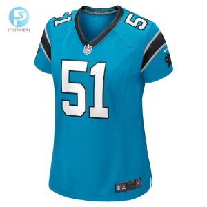 Womens Carolina Panthers Sam Mills Nike Blue Retired Player Jersey stylepulseusa 1 1