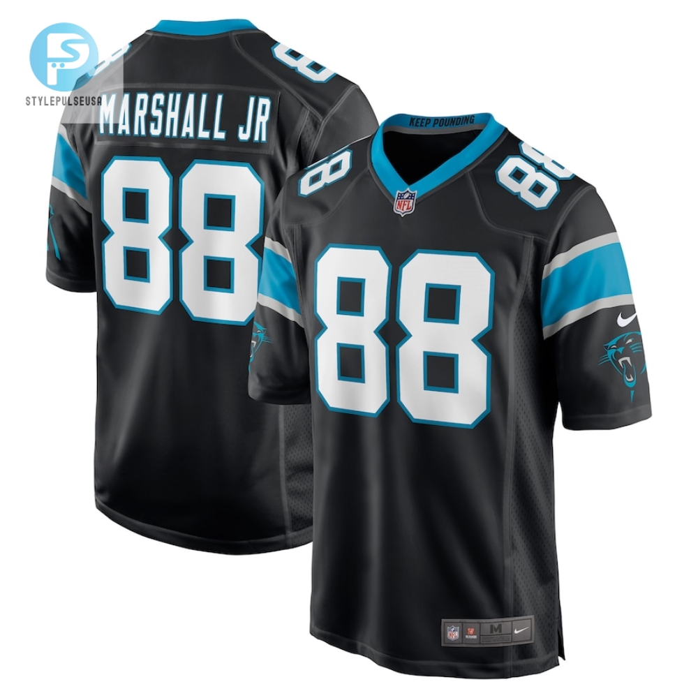 Mens Carolina Panthers Terrace Marshall Jr. Nike Black 2021 Nfl Draft Pick Player Game Jersey stylepulseusa 1
