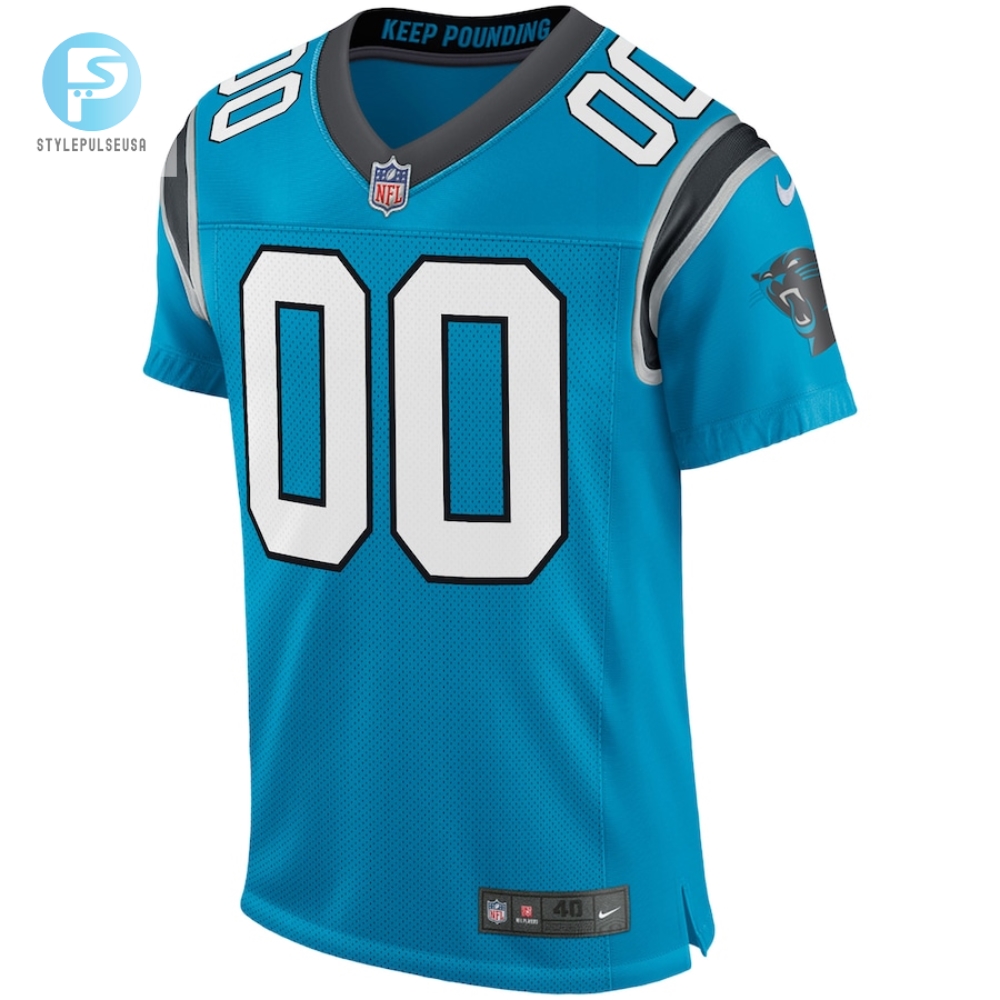 Mens Carolina Panthers Nike Blue Classic Elite Custom Jersey 