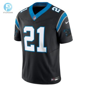 Mens Carolina Panthers Jeremy Chinn Nike Black Vapor F.U.S.E. Limited Jersey stylepulseusa 1 1