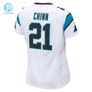 Womens Carolina Panthers Jeremy Chinn Nike White Game Jersey stylepulseusa 1 2