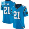 Mens Carolina Panthers Jeremy Chinn Nike Blue Vapor F.U.S.E. Limited Jersey stylepulseusa 1