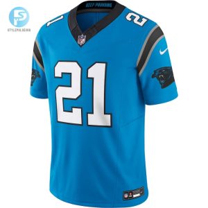 Mens Carolina Panthers Jeremy Chinn Nike Blue Vapor F.U.S.E. Limited Jersey stylepulseusa 1 1