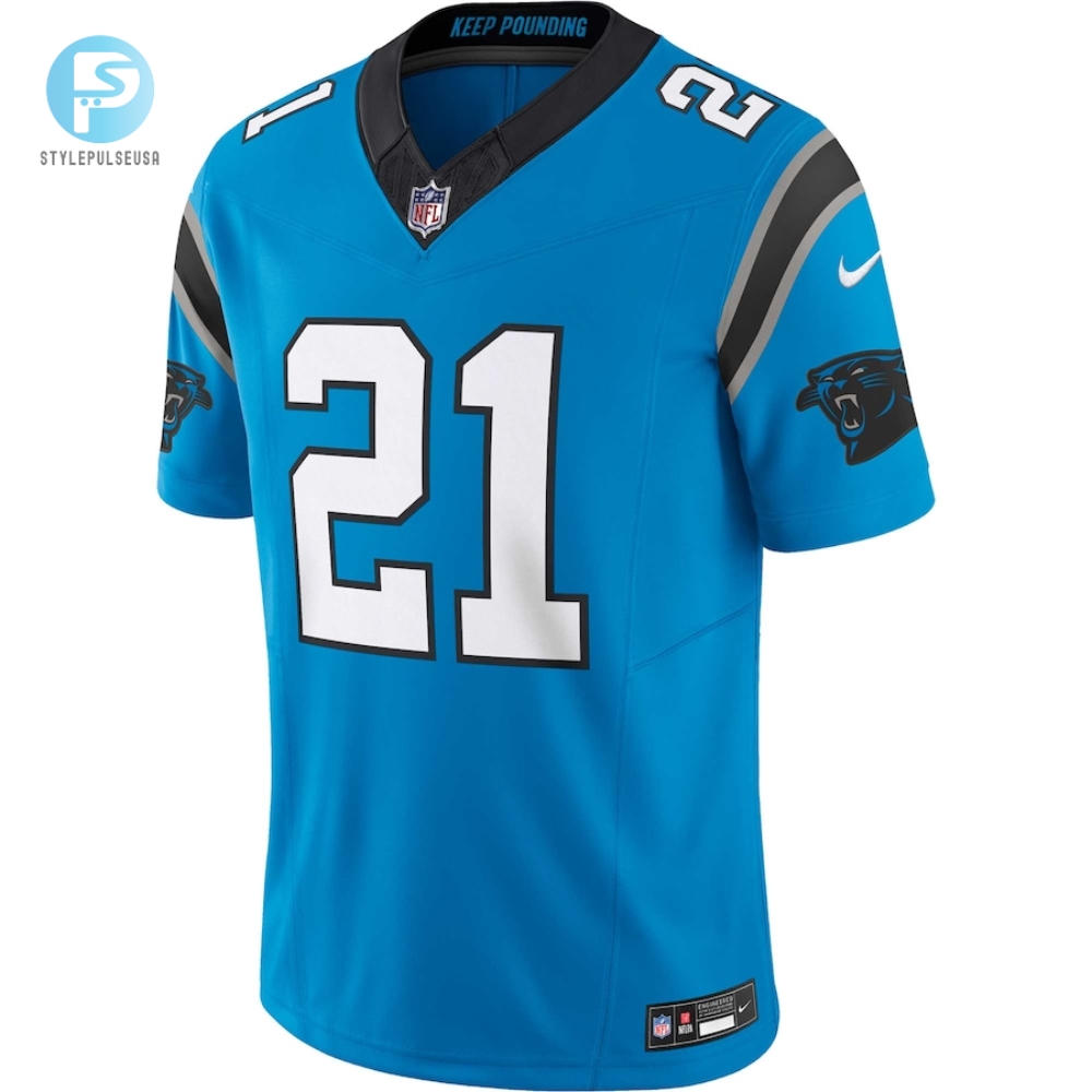 Mens Carolina Panthers Jeremy Chinn Nike Blue Vapor F.U.S.E. Limited Jersey 