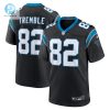 Mens Carolina Panthers Tommy Tremble Nike Black Team Game Jersey stylepulseusa 1