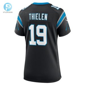 Womens Carolina Panthers Adam Thielen Nike Black Team Game Jersey stylepulseusa 1 2