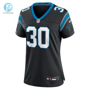 Womens Carolina Panthers Chuba Hubbard Nike Black Team Game Jersey stylepulseusa 1 1