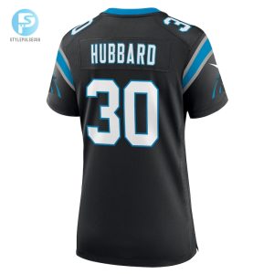 Womens Carolina Panthers Chuba Hubbard Nike Black Team Game Jersey stylepulseusa 1 2