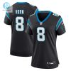 Womens Carolina Panthers Jaycee Horn Nike Black Player Jersey stylepulseusa 1