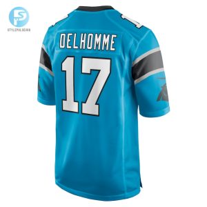 Mens Carolina Panthers Jake Delhomme Nike Blue Retired Player Jersey stylepulseusa 1 2