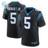 Mens Carolina Panthers Laviska Shenault Jr. Nike Black Team Game Jersey stylepulseusa 1