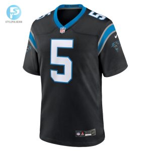 Mens Carolina Panthers Laviska Shenault Jr. Nike Black Team Game Jersey stylepulseusa 1 1