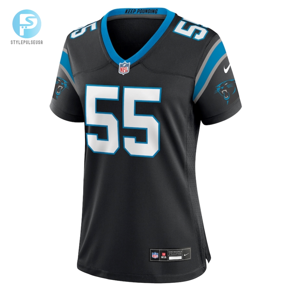 Womens Carolina Panthers Blake Martinez Nike Black Game Jersey 