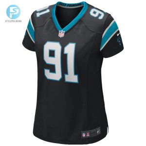 Womens Carolina Panthers Kevin Greene Nike Black Game Retired Player Jersey stylepulseusa 1 1