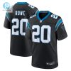 Mens Carolina Panthers Eric Rowe Nike Black Team Game Jersey stylepulseusa 1