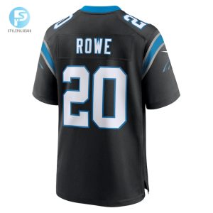 Mens Carolina Panthers Eric Rowe Nike Black Team Game Jersey stylepulseusa 1 2