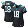 Womens Carolina Panthers Damiere Byrd Nike Black Game Player Jersey stylepulseusa 1