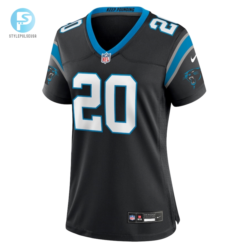 Womens Carolina Panthers Eric Rowe Nike Black Team Game Jersey 