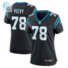 Womens Carolina Panthers Jayden Peevy Nike Black Game Jersey stylepulseusa 1