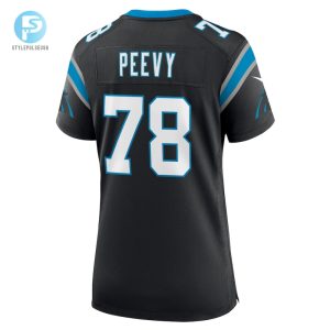 Womens Carolina Panthers Jayden Peevy Nike Black Game Jersey stylepulseusa 1 2