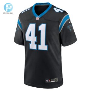 Mens Carolina Panthers Matthias Farley Nike Black Game Jersey stylepulseusa 1 1