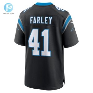 Mens Carolina Panthers Matthias Farley Nike Black Game Jersey stylepulseusa 1 2