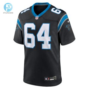 Mens Carolina Panthers Brett Toth Nike Black Game Jersey stylepulseusa 1 1