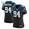 Womens Carolina Panthers Henry Anderson Nike Black Team Game Jersey stylepulseusa 1