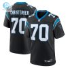 Mens Carolina Panthers Brady Christensen Nike Black Team Game Jersey stylepulseusa 1