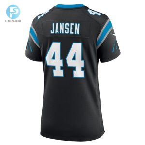 Womens Carolina Panthers J.J. Jansen Nike Black Team Game Jersey stylepulseusa 1 2