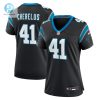 Womens Carolina Panthers Claudin Cherelus Nike Black Team Game Jersey stylepulseusa 1