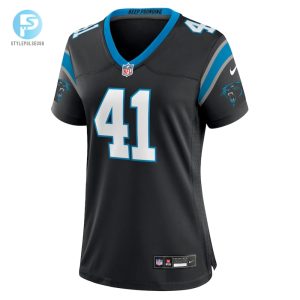 Womens Carolina Panthers Claudin Cherelus Nike Black Team Game Jersey stylepulseusa 1 1