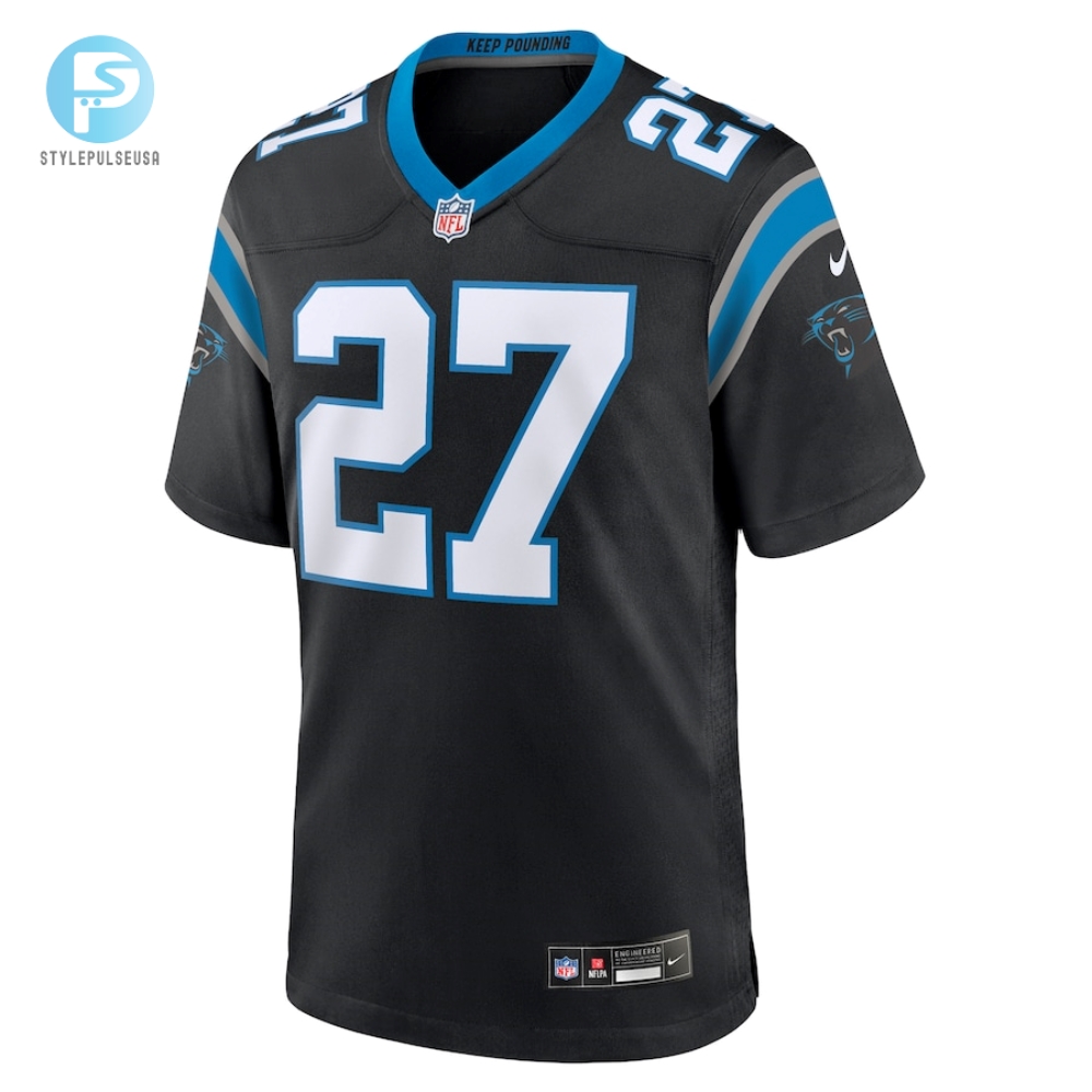 Mens Carolina Panthers Sam Webb Nike Black Team Game Jersey 