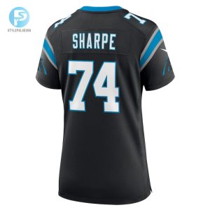 Womens Carolina Panthers David Sharpe Nike Black Team Game Jersey stylepulseusa 1 2