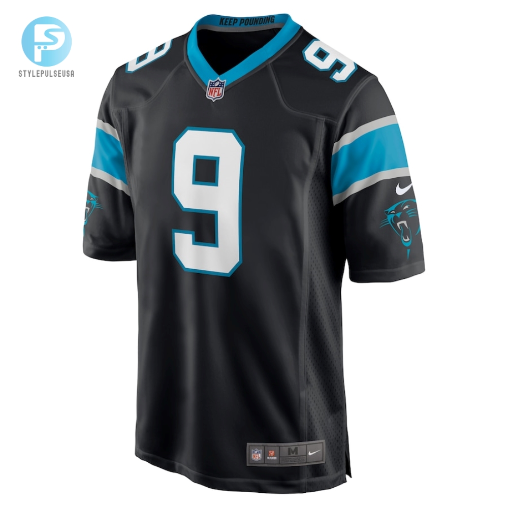 Mens Carolina Panthers Matt Corral Nike Black Player Game Jersey 