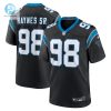 Mens Carolina Panthers Marquis Haynes Sr. Nike Black Team Game Jersey stylepulseusa 1