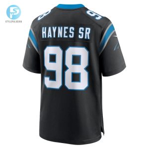 Mens Carolina Panthers Marquis Haynes Sr. Nike Black Team Game Jersey stylepulseusa 1 2